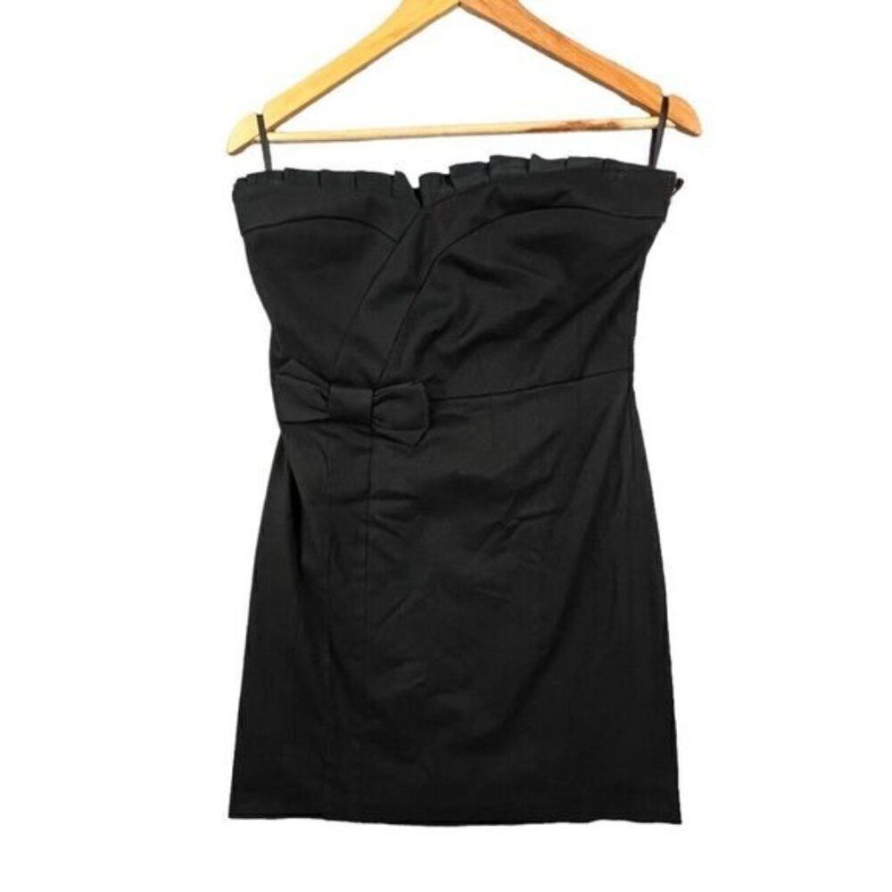 JUICY COUTURE WOMENS BLACK DRESS SIZE 10 - Picture 11 of 11
